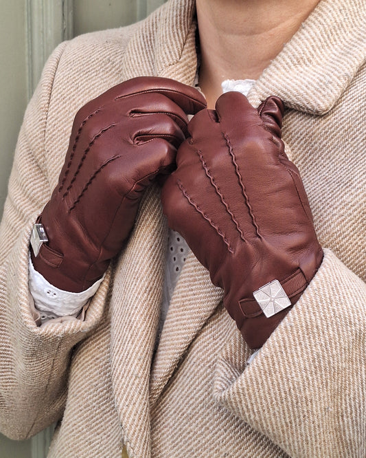 Gants Marron